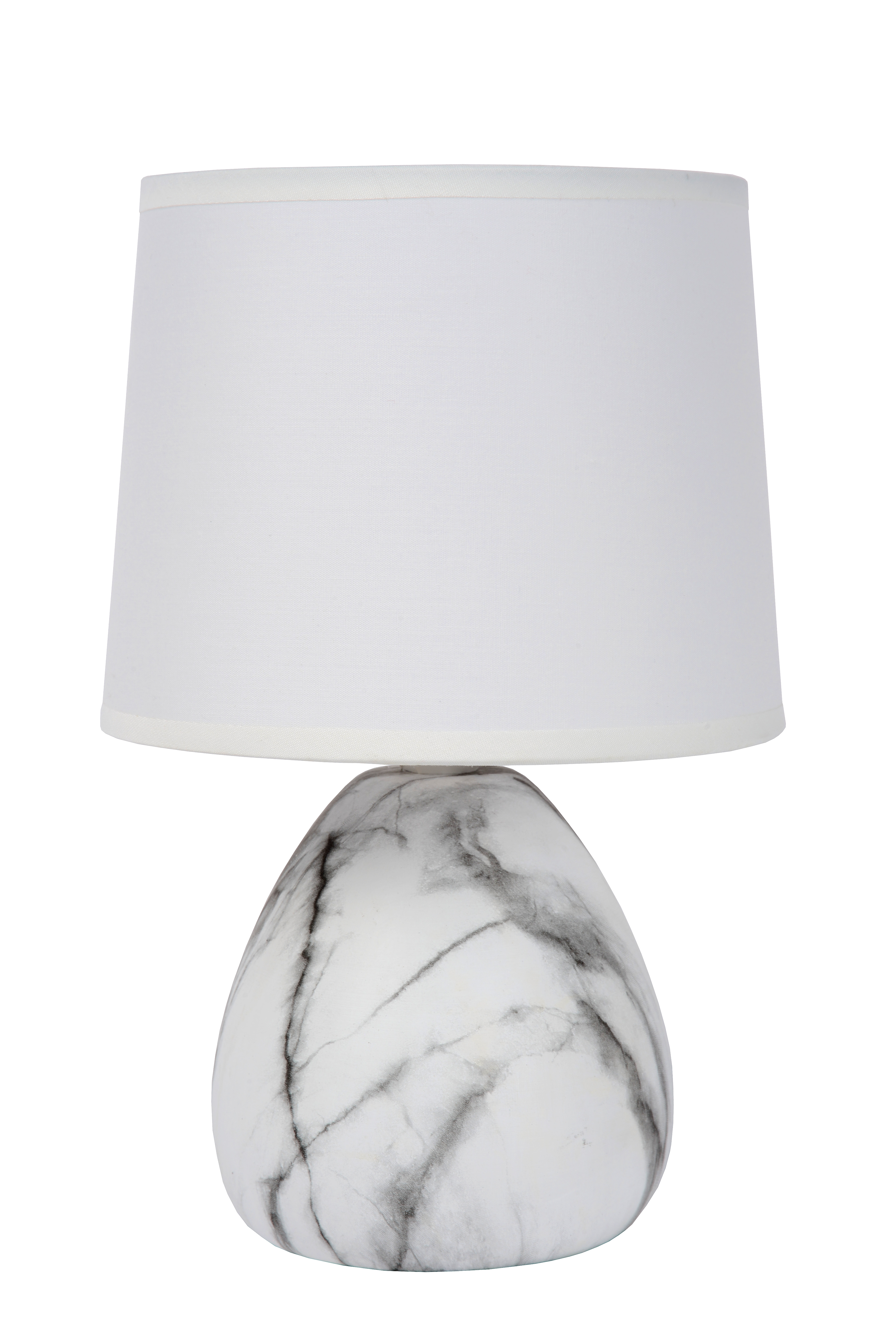 Lucide MARMO Table lamp 16 cm 1xE14 White